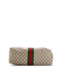Pre-Owned Gucci Medium Ophidia Shopping Tote Gg Coated Canvas