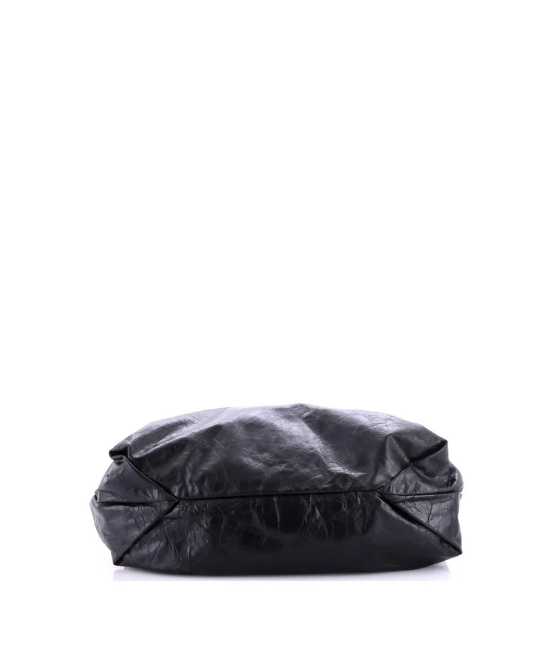 Pre-Owned Balenciaga Medium Crush Chain Tote Leather