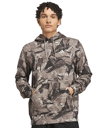 adidas Men's Rock Camo Graphic Pullover Hoodie