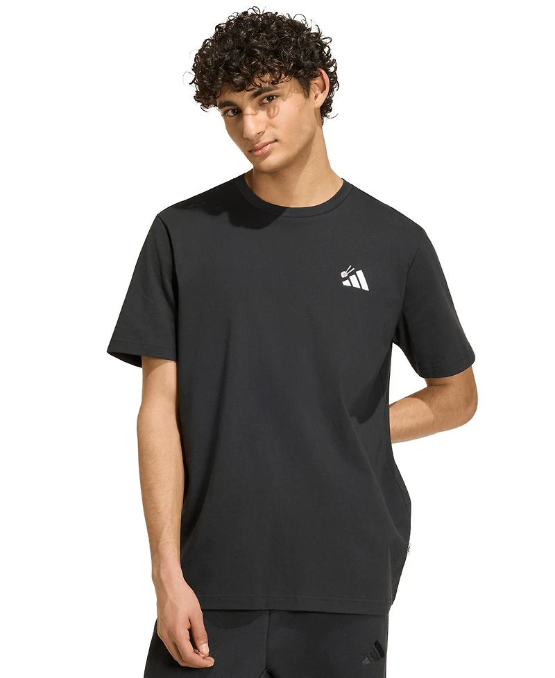 adidas Men's Sushi Logo Graphic Crewneck T-Shirt