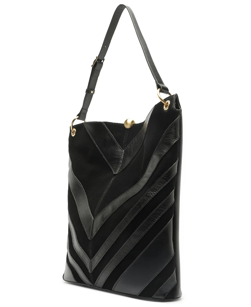 Arezzo Aurora Extra-Large Leather Hobo Handbag
