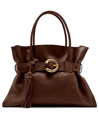 Arezzo Rivera Extra-Large Leather Shopping Handbag