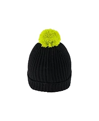 Deux par Little and Big Boy (5-14) Winter Knit Hat with Pompom