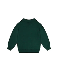 Deux par Deux Toddler Girls 2T - 5T Knitted Sweater Jasper Printed