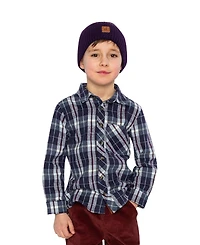 Deux par Toddler Boy (2T-5T) Flannel Shirt