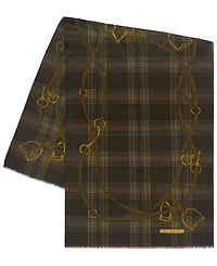 Lauren Ralph Lauren Plaid Belting Wrap