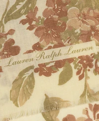 Lauren Ralph Floral Oversized Wrap