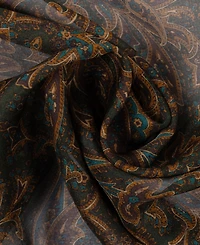 Lauren Ralph Paisley Small Square Scarf
