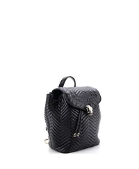Pre-Owned Bvlgari Medium Serpenti Forever Backpack Quilted Leather