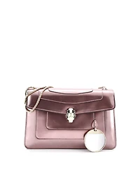 Pre-Owned Bvlgari Medium Serpenti Forever Shoulder Bag Patent