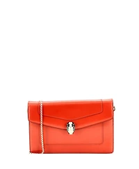 Pre-Owned Bvlgari Serpenti Forever Wallet on Chain Patent