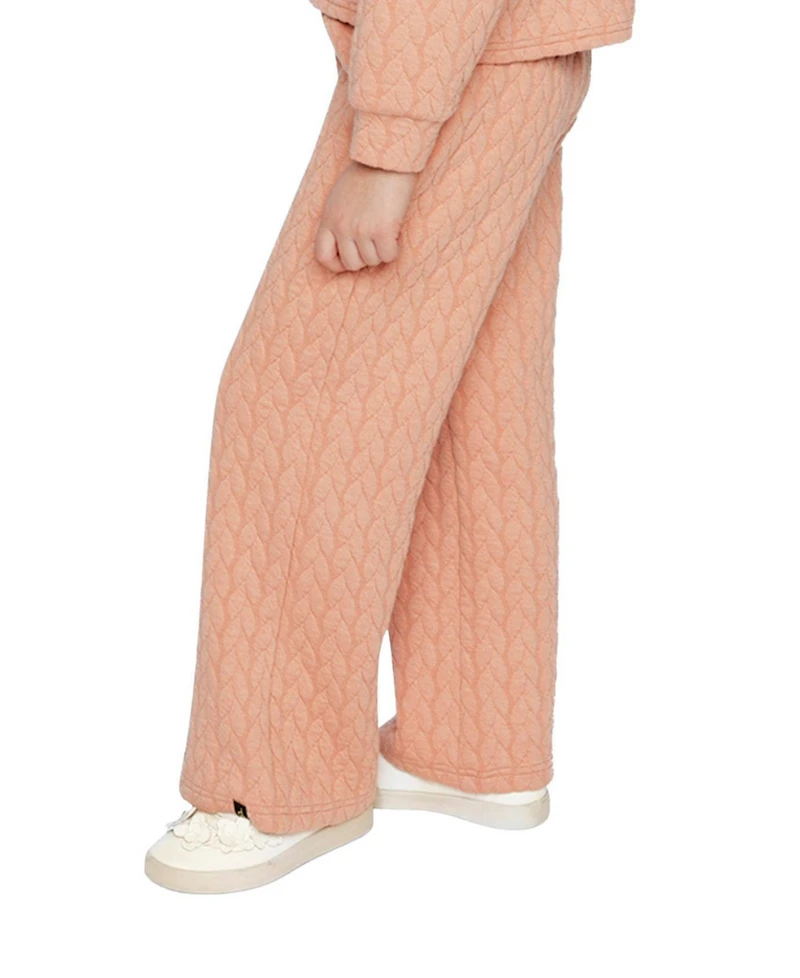 Deux par Little and Big Girl (6Y - 14Y) Wide Leg Jacquard Pants