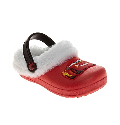 Disney Boy's (5-12) Clogs Fuzzy, Fleece Lined and Warm Garden Shoes