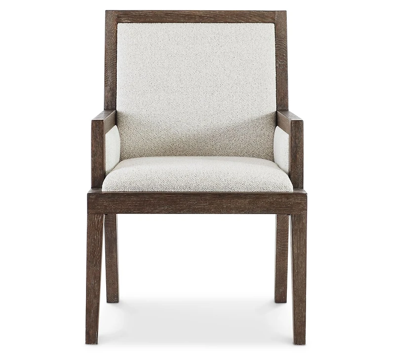 Bernhardt Outline 23.38" Wooden Frame Arm Chair