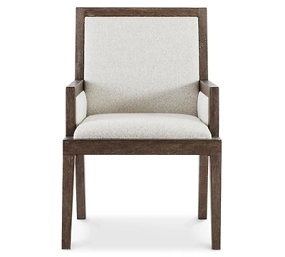 Bernhardt Outline 23.38" Wooden Frame Arm Chair