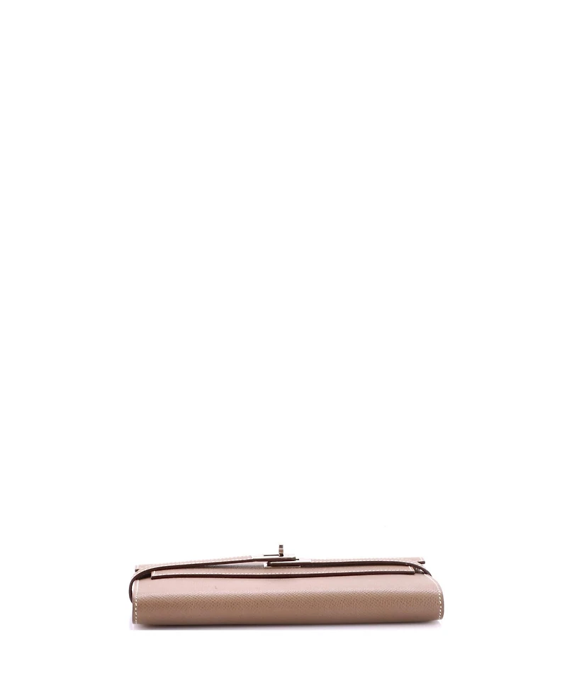 Pre-Owned HERMES Long Kelly Wallet Epsom