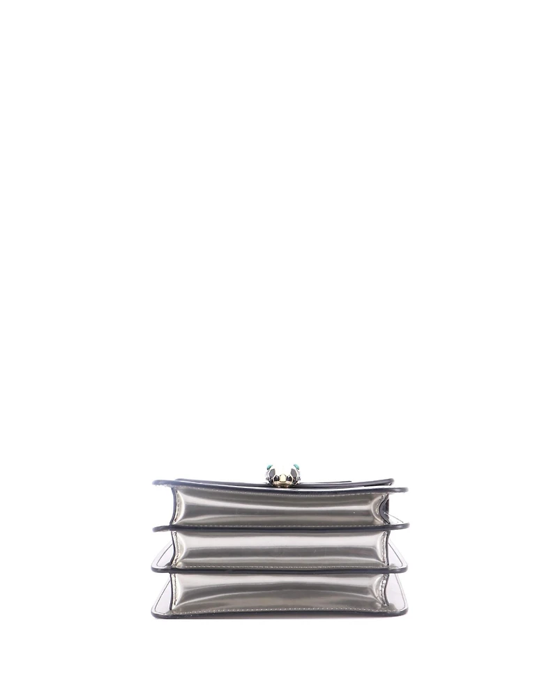 Pre-Owned Bvlgari Small Serpenti Top Handle Bag Patent
