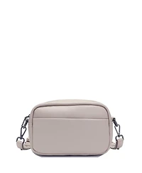 Susu Avery Pebble Leather Camera Bag Structured Crossbody Purse with Wide Strap
