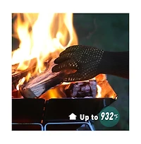 Cowin Bbq Gloves Heat Resistant Cooking for Barbecue Grilling Oven Baking Camping