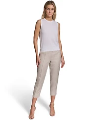 Calvin Klein Women's Sleeveless Crewneck Knit Sweater