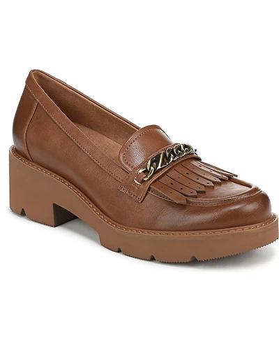 Naturalizer Women's Cecilia Closed Square Toe Slip On Loafers