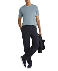 Reiss Men's Ainsley Air-Water Cotton Tipped Tailored-Fit T-Shirt