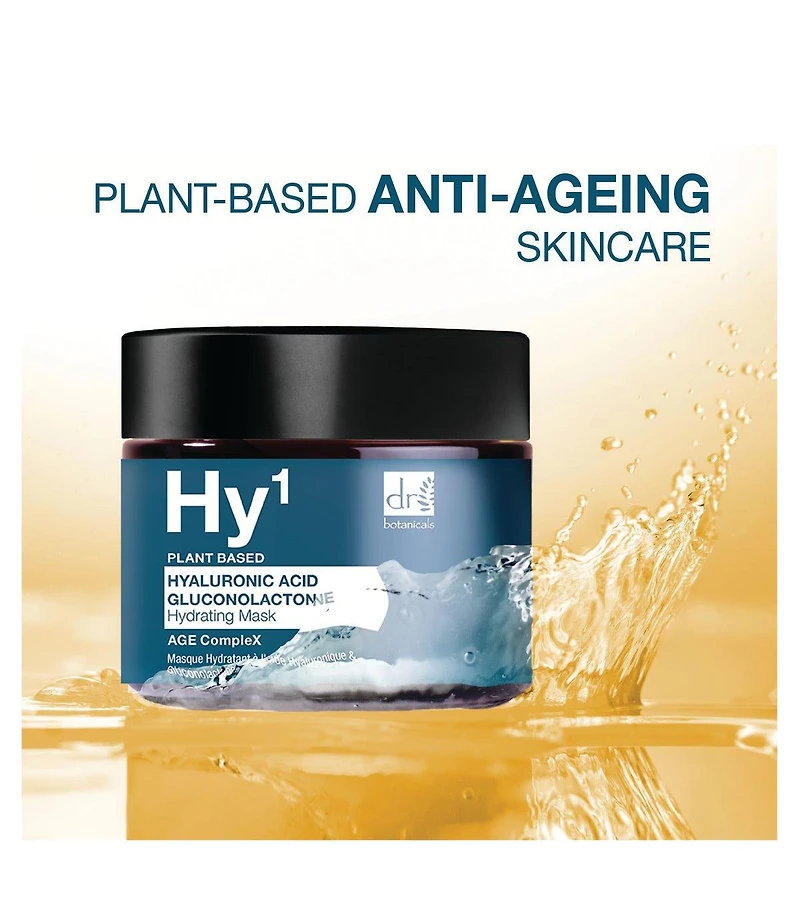 Dr. Botanicals Hyaluronic Acid 1 Percentage and Gluconolactone Mask 60milliliter