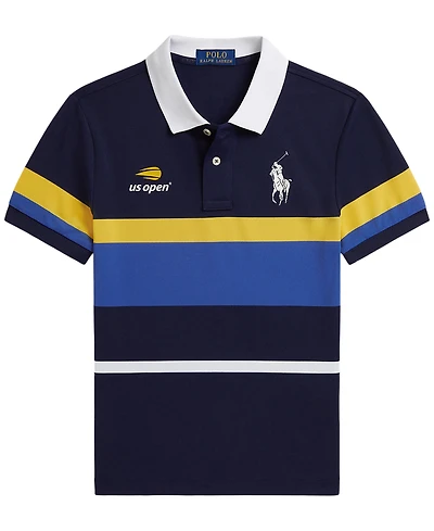 Polo Ralph Lauren Boys' 8-20 Us Open Ball Short-Sleeve Shirt