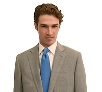 B by Brooks Brothers Men's Wool-Blend Stretch Classic-Fit Suit Jacket