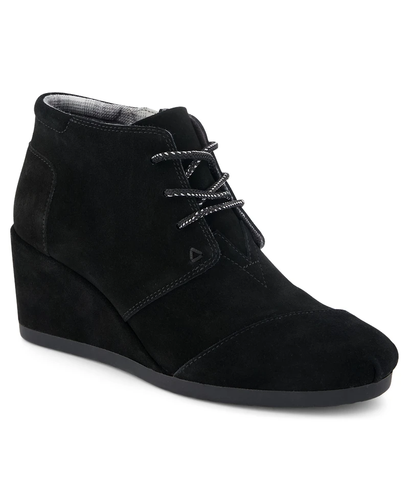 Toms Women's Desert Wedge Plus Lace-Up Booties