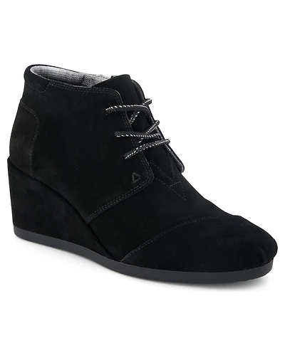 Toms Women's Desert Wedge Plus Lace-Up Booties