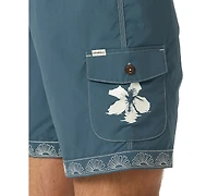 O'Neill Men's Fixed Waist Board Shorts, 8" Inseam