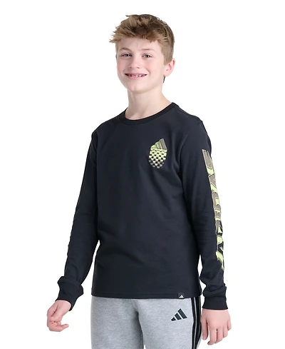 adidas Boys' 8-20 Long-Sleeve Built for Speed T-Shirt