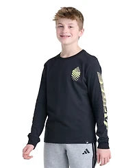 adidas Boys' 8-20 Long-Sleeve Built for Speed T-Shirt