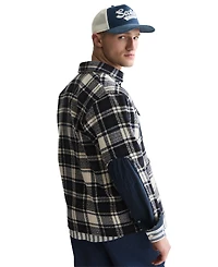 Scotch & Soda Men's Patchwork Relaxed-Fit Overshirt