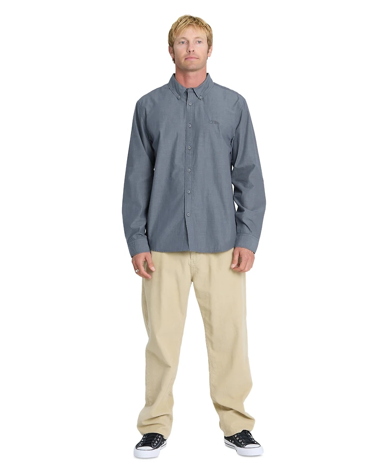 Quiksilver Men's Shore Break Button-Front Shirt