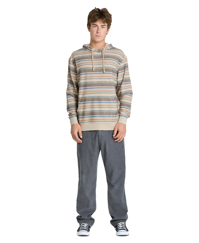 Quiksilver Men's Great Otway Striped French Terry Sweatshirt