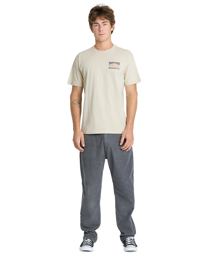 Quiksilver Men's Stay Diamond Graphic Crew Neck T-Shirt