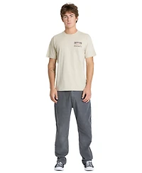 Quiksilver Men's Stay Diamond Graphic Crew Neck T-Shirt