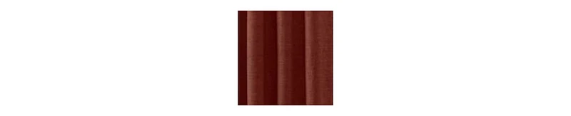 Ellis Curtain Lisa Solid Color Poly 3" Rod Pocket Cotton Duck Fabric Tailored Panel Pair with Ties 56" x 84"