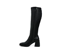 London Rag Women's Menomi Faux Leather Boots