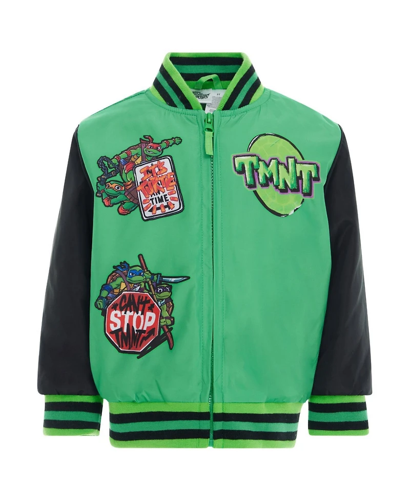 Teenage Mutant Ninja Turtles Boys (6 - 12) Varsity Bomber Jacket