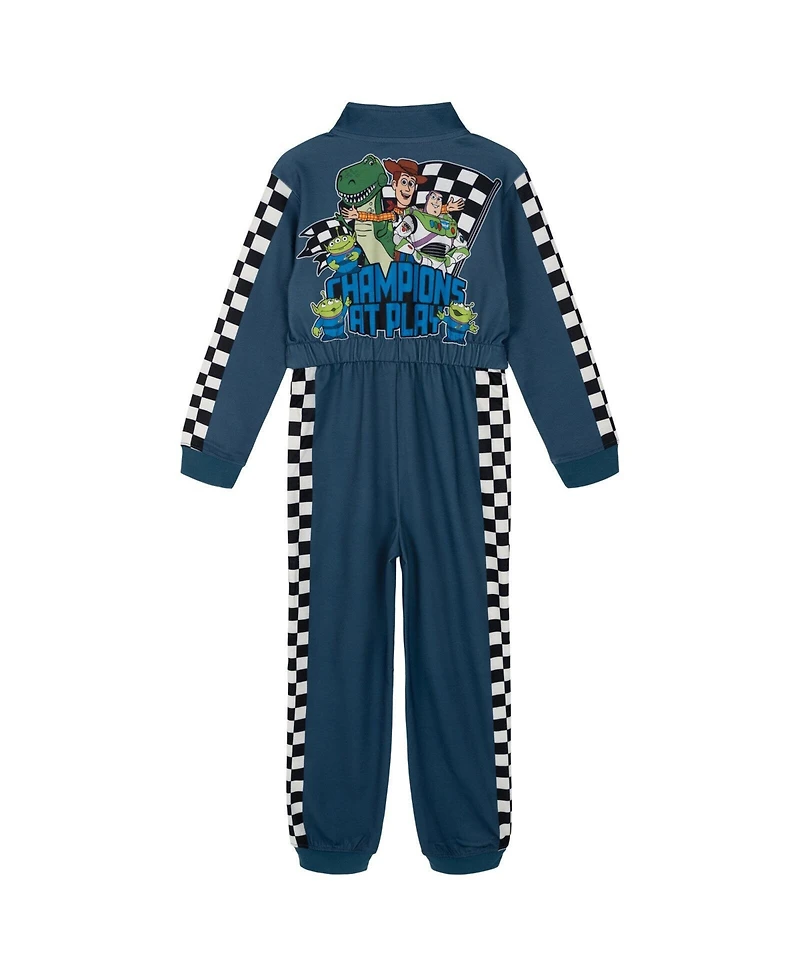 Toy Story Boys' ( 5 to 12 ) Racing Cosplay One Piece Coverall