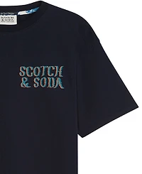 Scotch & Soda Men's Artwork Regular-Fit T-Shirt