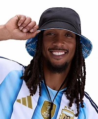 Kin Apparel Unisex Kente Reversible Satin Bucket Hat