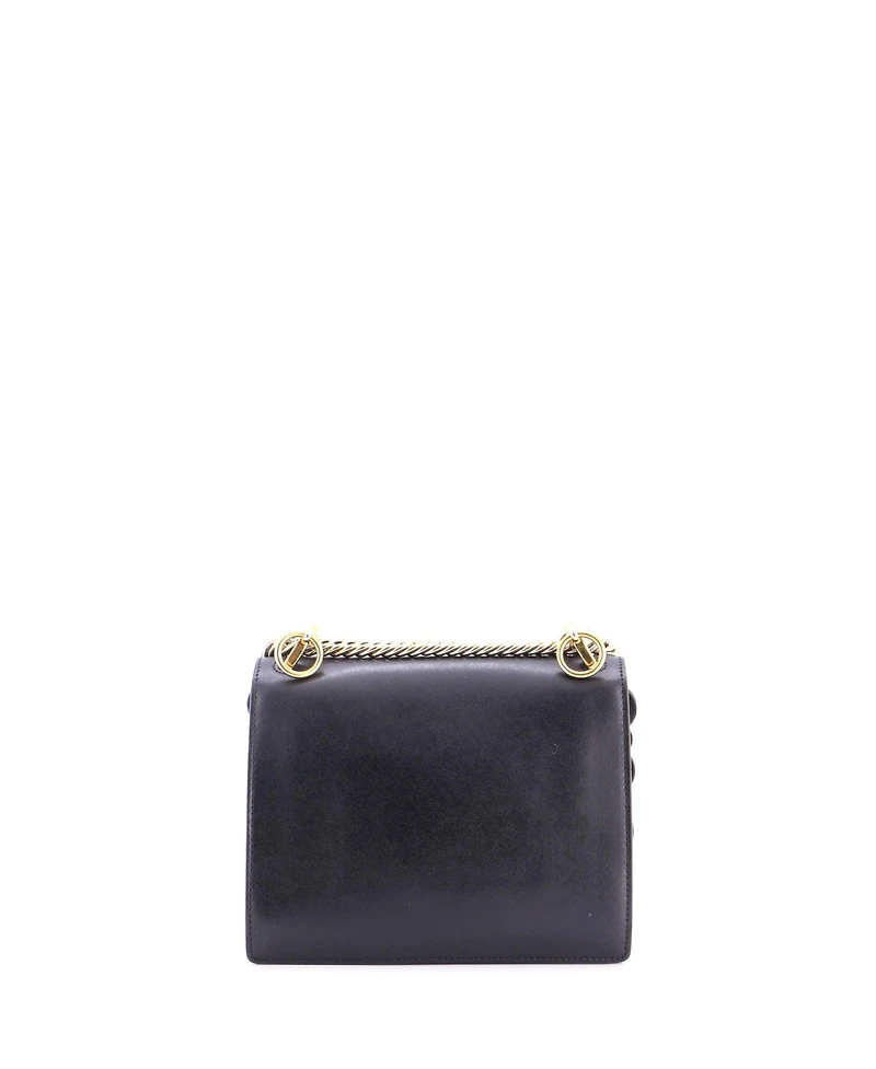 Pre-Owned Fendi Small Kan I Bag Studded Leather