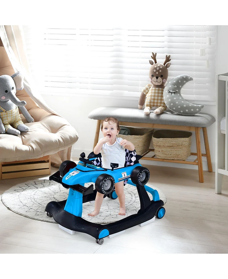Slickblue Baby Walker 5-in-1 Design with Adjustable Height and Speed Control