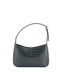 Pre-Owned Saint Laurent Small Le 5 a 7 Hobo Embossed Leather
