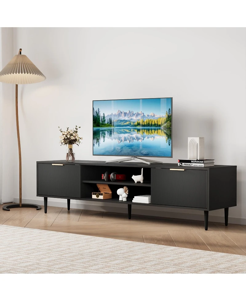 gaomon Modern Tv Stand for 75 Inch TVs