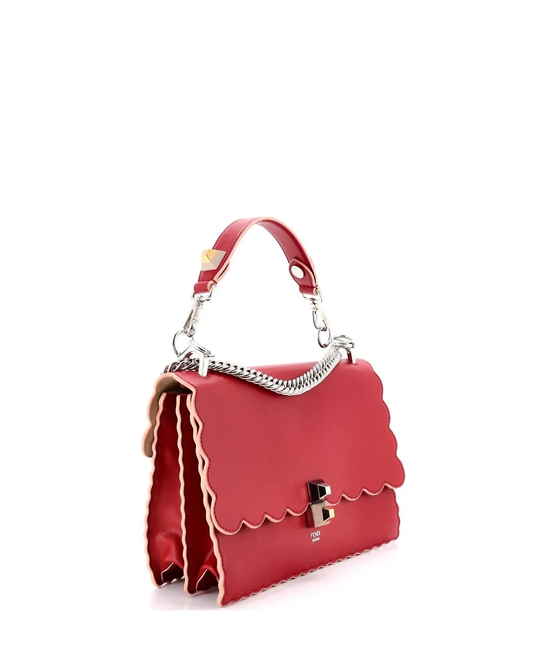 Pre-Owned Fendi Medium Kan I Bag Leather